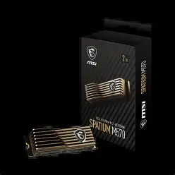 MSI SPATIUM M570 PCIe 5.0 NVMe M.2 2TB HS Internal SSD