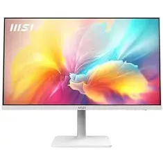 MSI Modern MD272QXPW 27" 2K WQHD IPS Panel 100Hz HDR Ready Built-in Speakers Professional Monitor White
