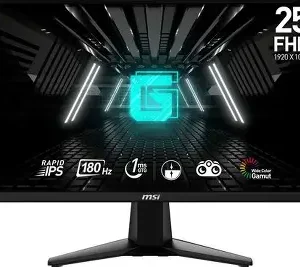 MSI G255F 25" FHD Rapid IPS Panel 180 Hz / 1ms Gaming Monitor