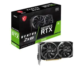 MSI GeForce RTX 3050 Ventus 2X 8G OC 8GB GDDR6 Gaming Graphic Card