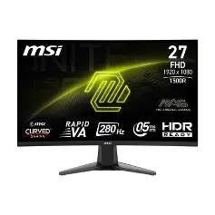 MSI MAG 276CXF 27" FHD Rapid VA Panel 280Hz / 0.5ms 1500R Curved Monitor