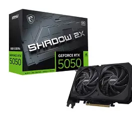 MSI GeForce RTX 5050 8G SHADOW 2X OC Gaming Graphic Card