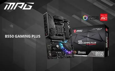 MSI MPG B550 GAMING PLUS Motherboard