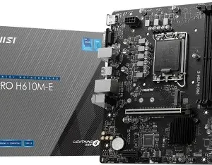 MSI PRO H610M-E Motherboard