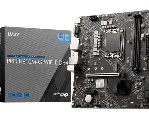 MSI PRO H610M-G WIFI Motherboard