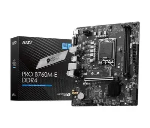 MSI PRO B760M-E DDR4 Motherboard