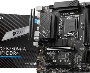 MSI PRO B760M-A WIFI DDR4 Motherboard