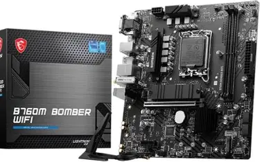 MSI B760M BOMBER WIFI DDR5 Motherboard