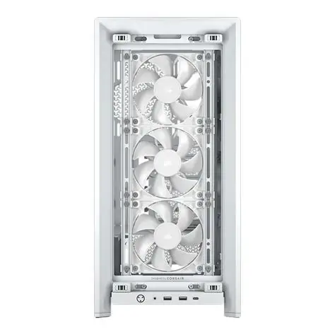 CORSAIR FRAME 4000D RS ARGB Modular Mid-Tower PC Case - White - Image 2