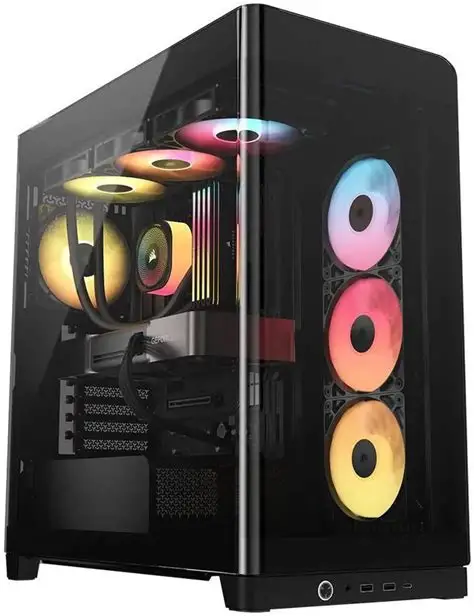 CORSAIR Frame 4500X RS-R ARGB Panoramic Glass Mid-Tower PC Case