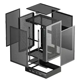 DEEPCOOL CH170 MATX Mid Tower Cabinet ( Black ) - Image 2