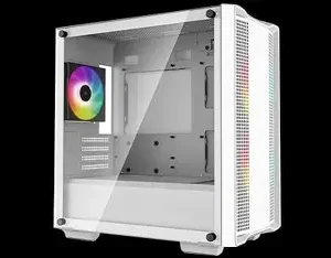 DEEPCOOL CC360 ARGB MATX Mid Tower Cabinet ( White )