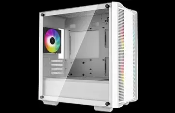 DEEPCOOL CC360 ARGB MATX Mid Tower Cabinet ( White )
