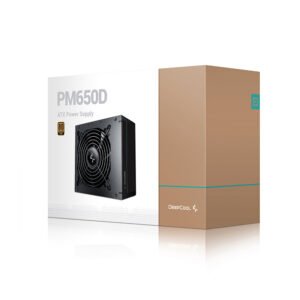 Deepcool GamerStorm PN650D 650 Watt ATX 3.1 80 Plus Gold Power Supply - Black