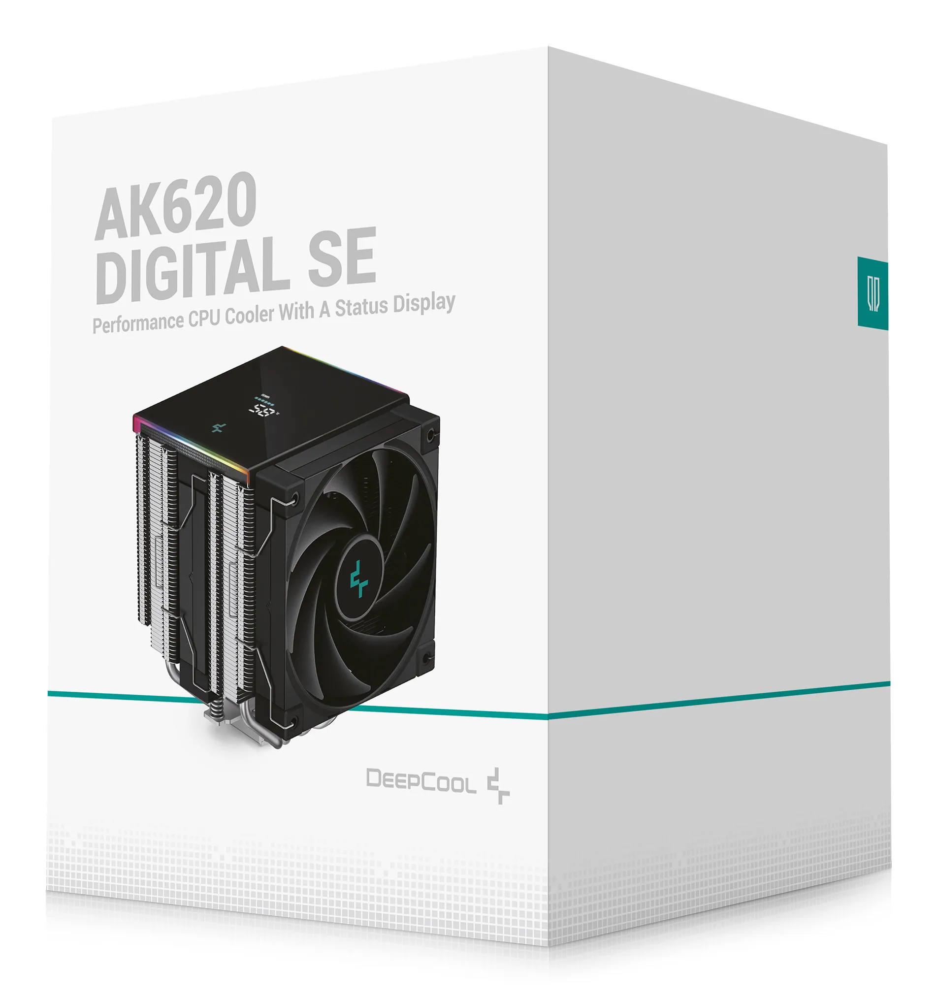 DEEPCOOL AK620 DIGITAL SE CPU 120mm CPU Air Cooler Black - Image 3