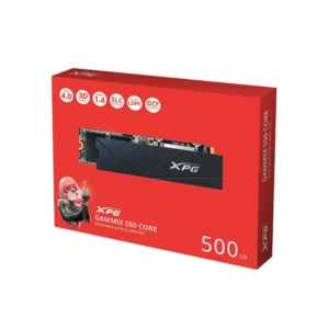 ADATA XPG GAMMIX S50 CORE 500GB PCIe Gen4 x4 M.2 2280 Solid State Drive/SSD