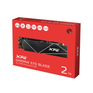 XPG GAMMIX S70 Blade M.2 NVME 2TB PCIe Gen4 2280 Internal Gaming SSD