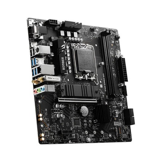 MSI B760M BOMBER WIFI DDR5 Motherboard - Image 2