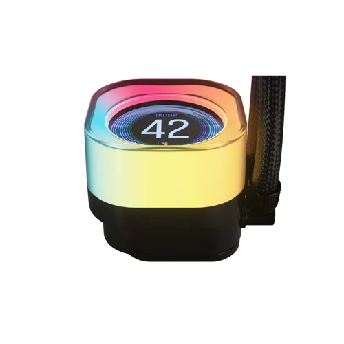Corsair iCUE LINK TITAN 240 RX LCD AIO Liquid CPU Cooler Black - Image 3
