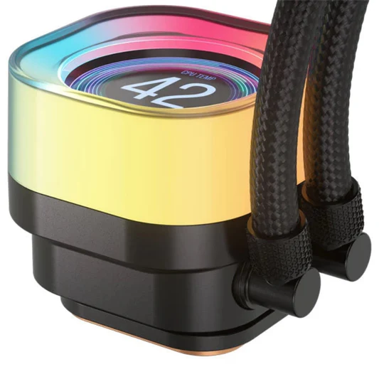 Corsair Liquid CPU Cooler Titan Icue Link 360 RX LCD Black - Image 3