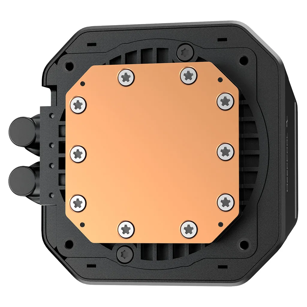 Deepcool LM240 240mm ARGB AIO Liquid Cooler With A Compact 2.4" IPS Display (Black) - Image 2