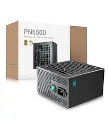 Deepcool GamerStorm PN650D 650 Watt ATX 3.1 80 Plus Gold Power Supply - Black