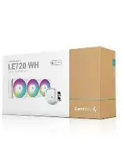 Deepcool LE720 WH 360mm ARGB AIO CPU Liquid Cooler (White)