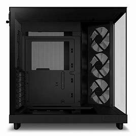 NZXT H6 Flow RGB (2023) Compact Dual-chamber ATX Case Black - Image 2