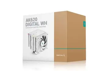 DEEPCOOL AK620 DIGITAL SE White CPU 120mm CPU Air Cooler White