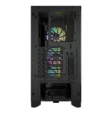 CORSAIR iCUE 4000X RGB Tempered Glass Mid-Tower ATX Case Black - Image 2