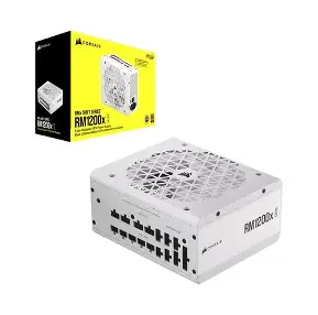 Corsair RM1200X Swift White 1200 Watt 80 PLUS(R) Gold Certified Fully Modular Power Supply