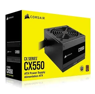 Corsair CX550 550 Watt 80 PLUS Bronze ATX Power Supply