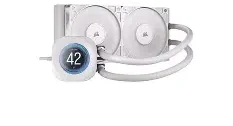 Corsair NAUTILUS 240 LCD Liquid CPU Cooler-White