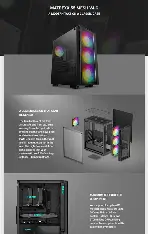 Deepcool MATREXX 55 V4 C ARGB ATX Mid Tower Cabinet (Black)