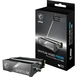 MSI Gaming SPATIUM M580 PCIe 5.0 NVMe M.2 FROZR 2TB Internal SSD