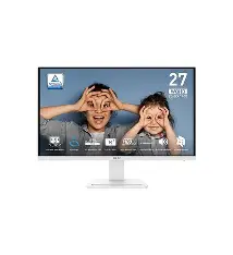 MSI PRO MP273QW E2 27" WQHD IPS Panel 100 Hz Built-in Speakers Professional Monitor White