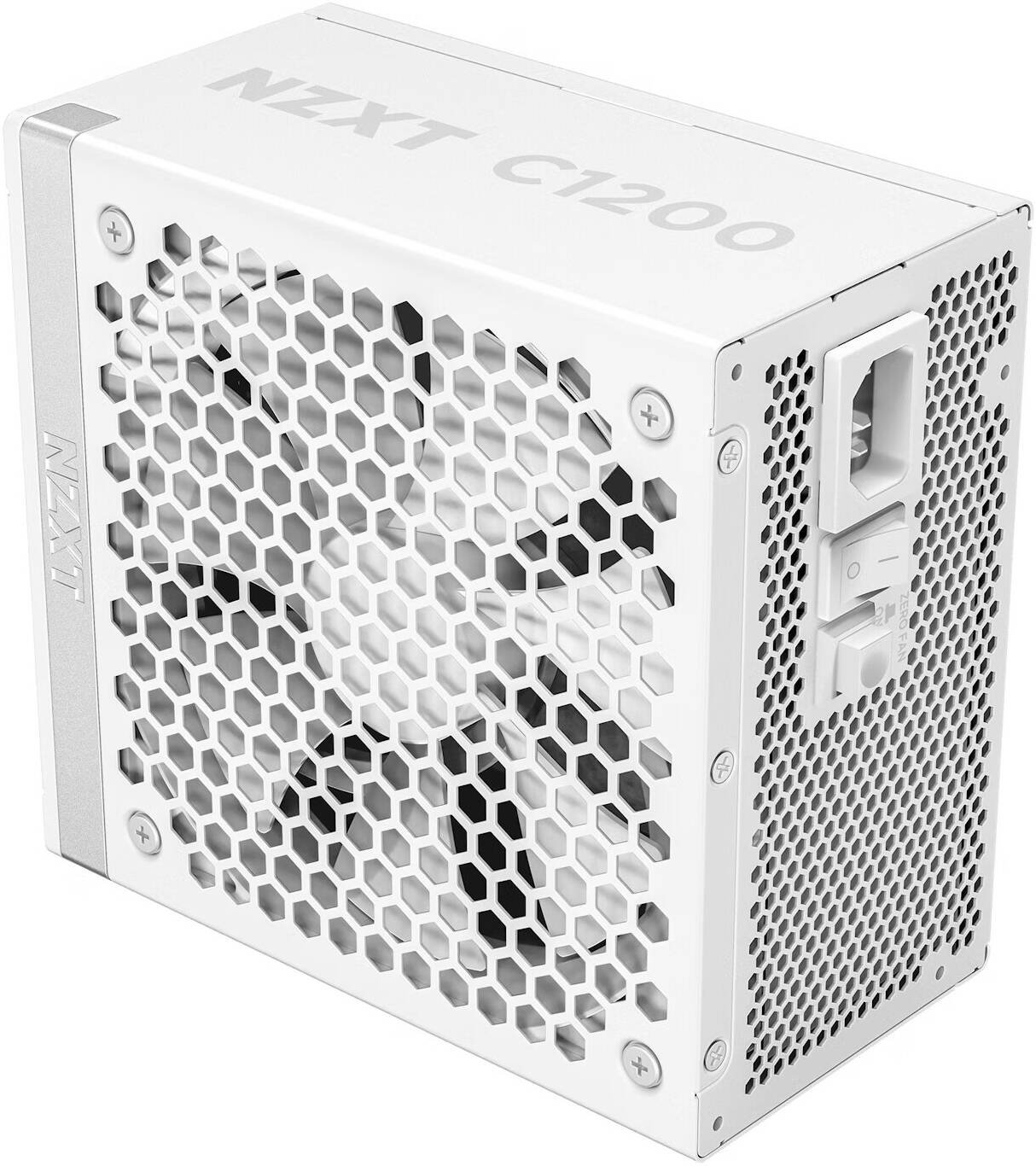 NZXT C1200 Gold 1200 Watts 80 Plus Gold Fully Modula ATX 3.1Gaming Power Supply White - Image 3