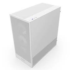 NZXT H5 Flow RGB (2024) Compact Mid-Tower ATX Case White - Image 3
