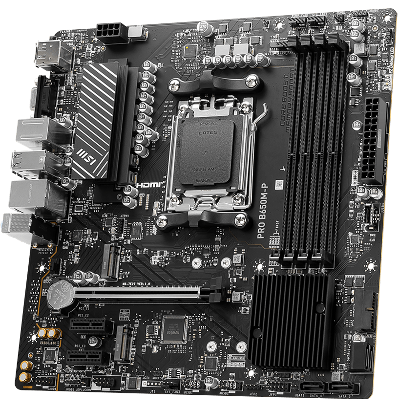MSI PRO B650M-P Motherboard - Image 3