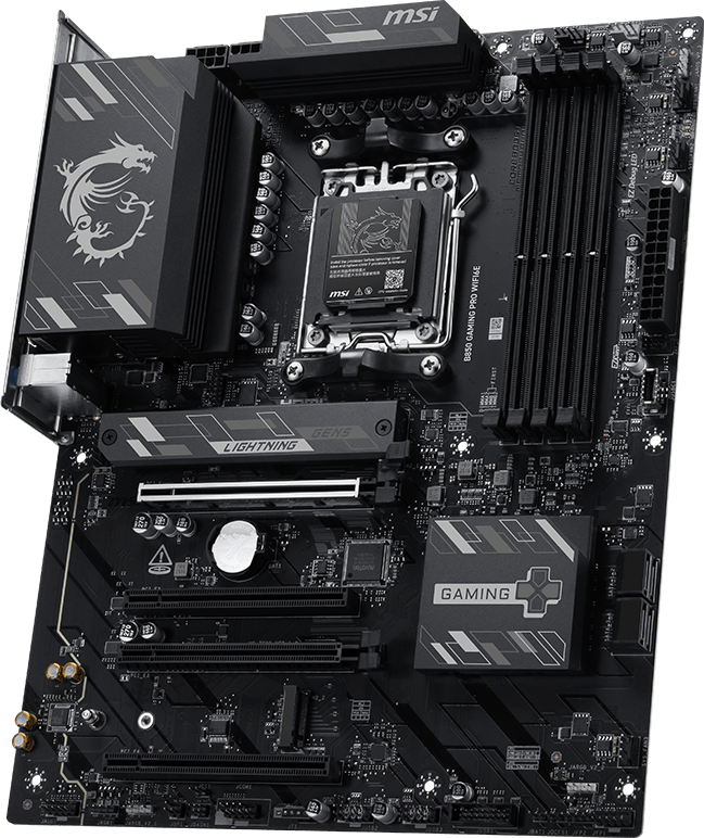 MSI B850 GAMING PRO WIFI6E Motherboard - Image 2