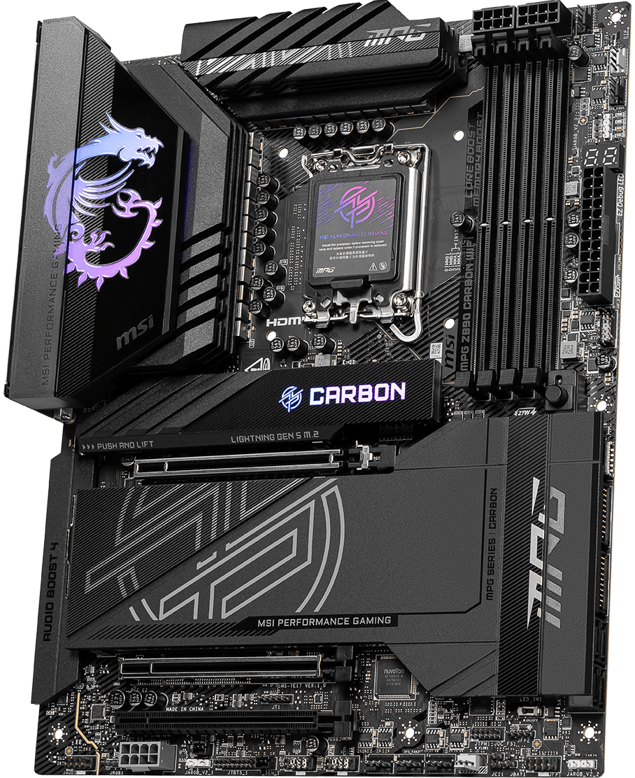 MSI MPG Z890 CARBON WIFI Motherboard - Image 2