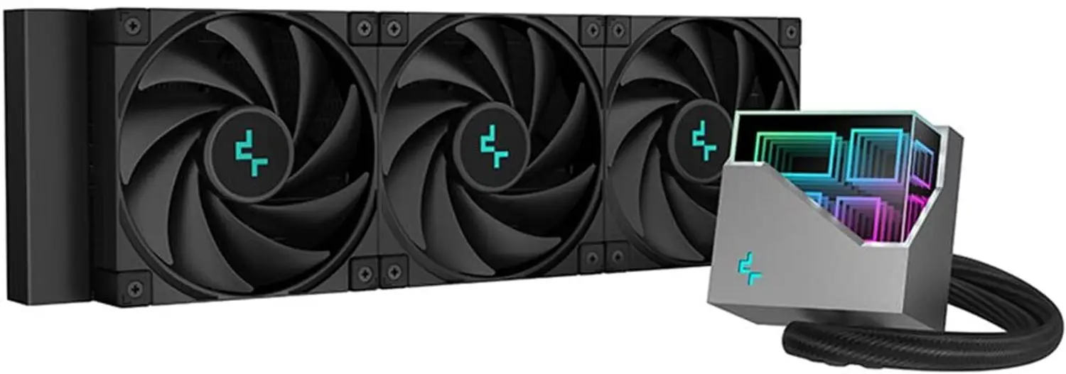 Deepcool LT720 360mm ARGB AIO Liquid Cooler (Black)