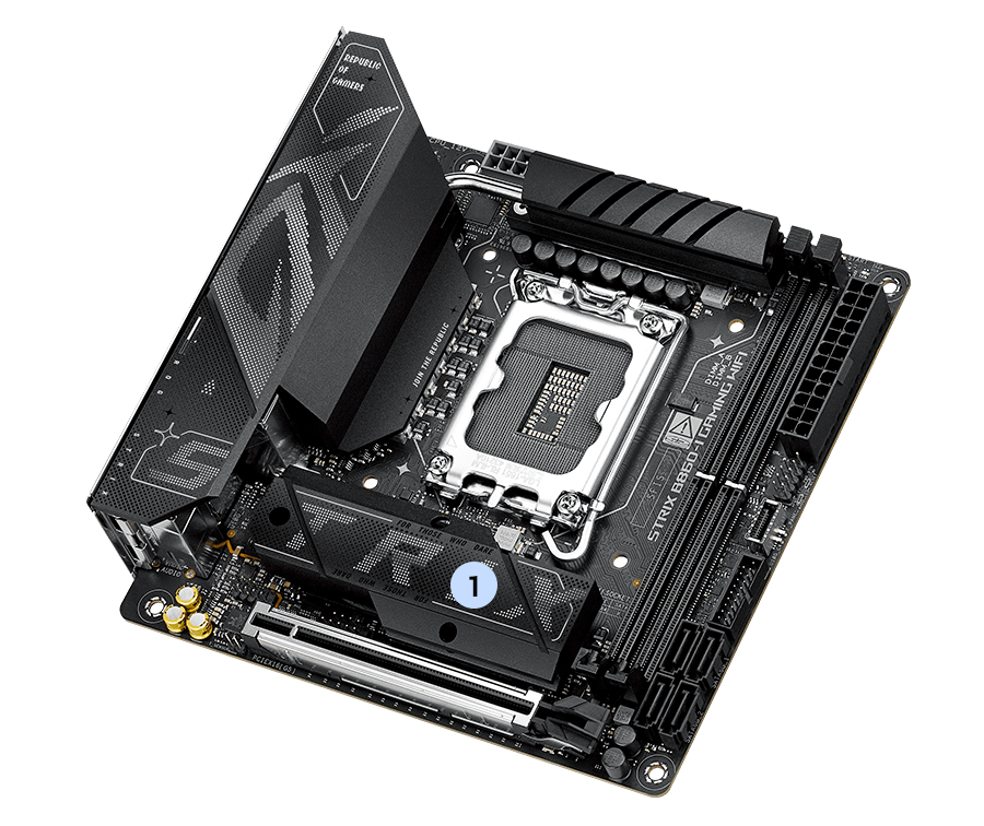 ASUS ROG STRIX B860-I GAMING WIFI Motherboard - Image 2