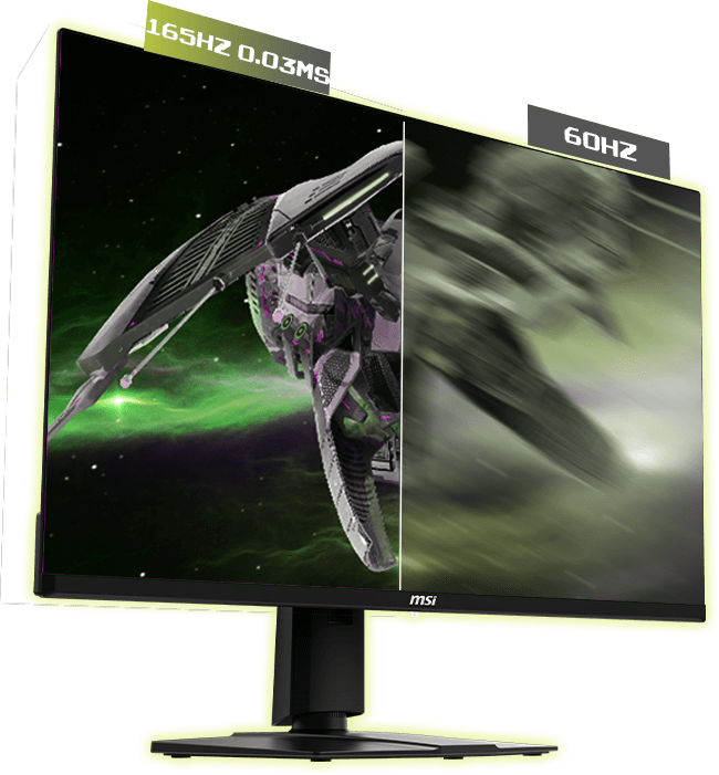 MSI MAG 321UP QD-OLED 32" 4K UHD Quantum Dot OLED Panel 165Hz / 0.03ms Gaming Monitor - Image 4
