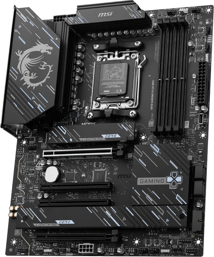 MSI X870 GAMING PLUS WIFI Motherboard - Image 2