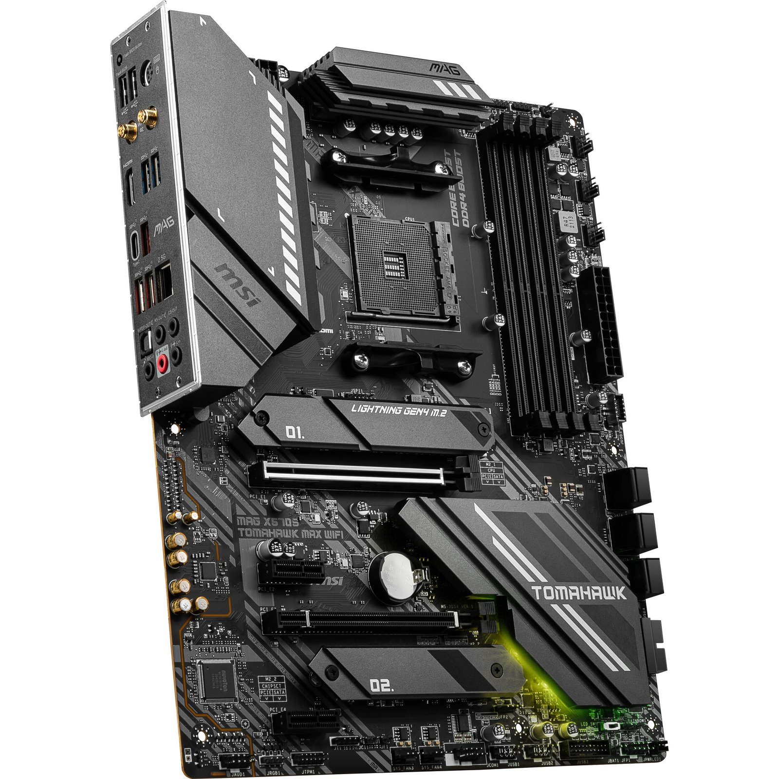 MSI MAG B550 TOMAHAWK MAX WIFI Motherboard - Image 2