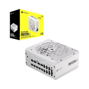 Corsair RM1200X Swift White 1200 Watt 80 PLUS(R) Gold Certified Fully Modular Power Supply