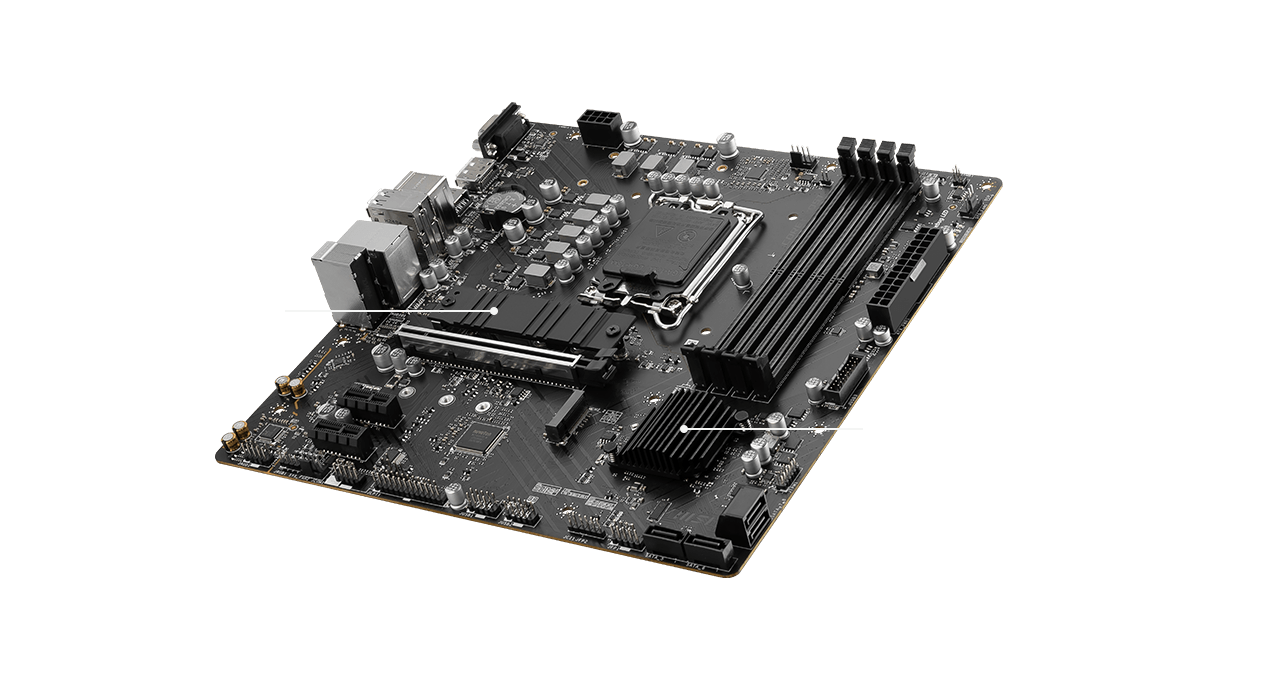 MSI PRO B760M-P Motherboard - Image 3