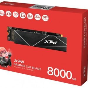 Adata XPG Gammix S70 Blade 8TB M.2 NVMe Gen4 Internal SSD