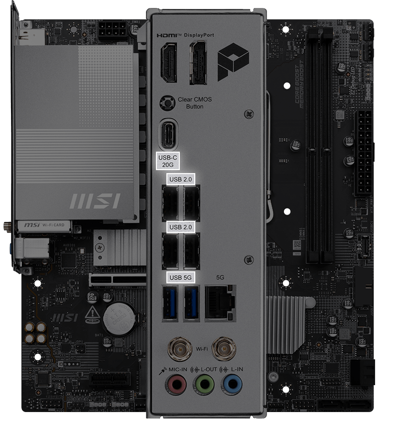 MSI PRO B860M-B Motherboard - Image 3